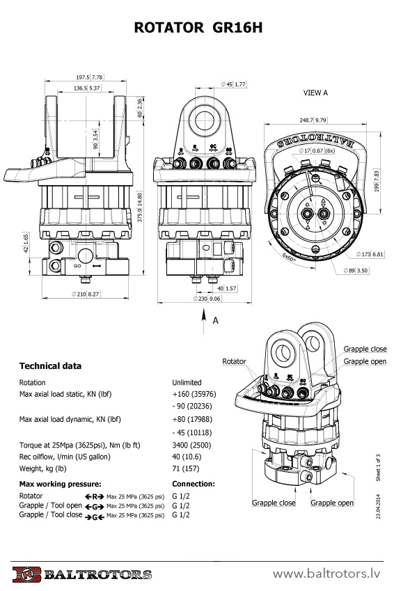 ротатор, ротатор гидравлический, купить ротатор, ротаторы в беларуси, ротаторы baltrotors, ротатор балтроторс, купить ротатор, 